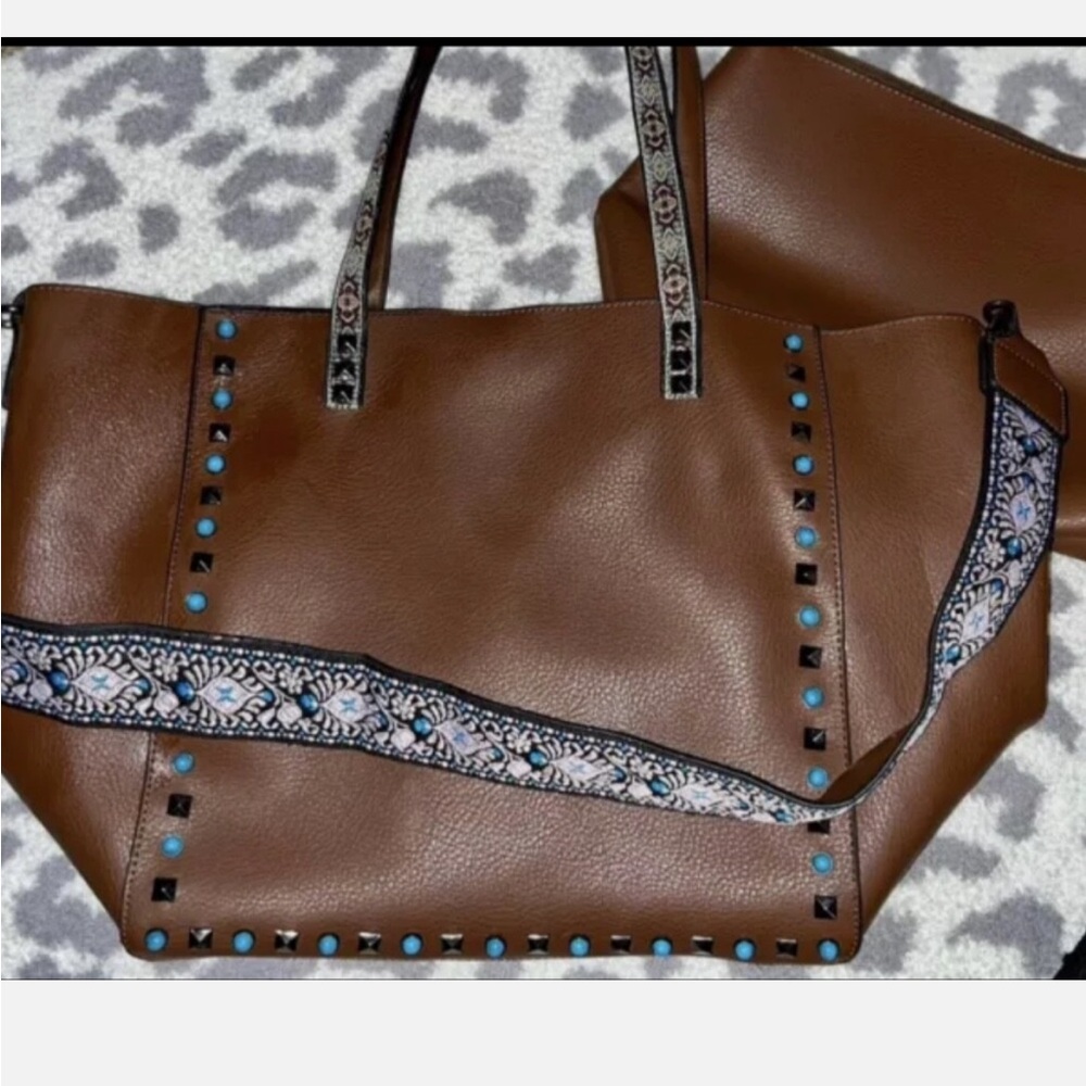 Guitar Strap Purse + Bag | Brown | New | So Cute | NWOT